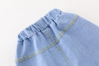 Conjunto niño 3 piezas ropa niño: chaqueta de algodón, camiseta de rayas y vaqueros cómodos en España