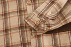 Conjunto infantil 3 piezas niño: camisa de cuadros, camiseta de algodón y pantalón vaquero en España