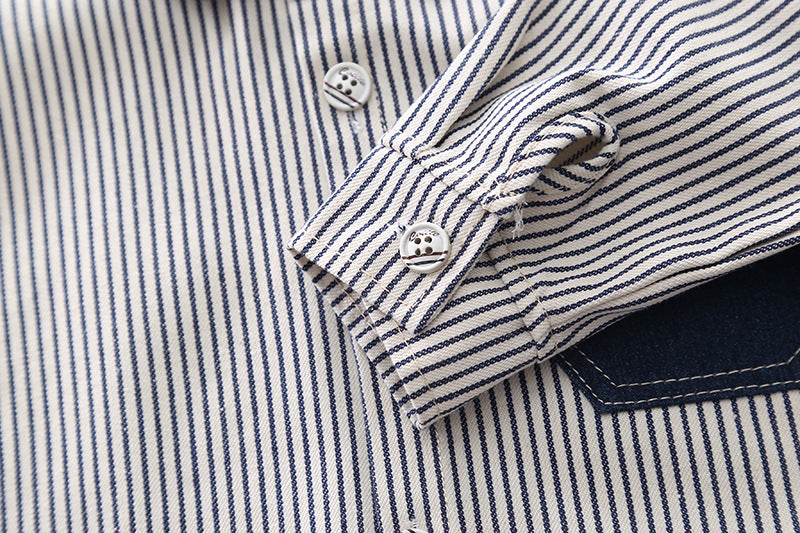 Conjunto niño 3 piezas ropa infantil: camisa, camiseta y pantalón vaquero en España