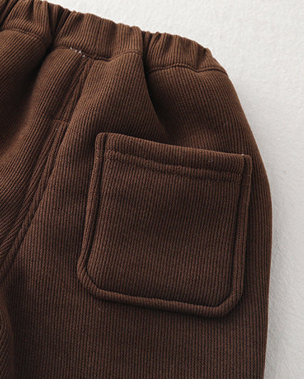 Conjunto ropa bebé invierno 2 piezas: chaqueta acolchada con capucha y pantalón elástico infantil con bolsillos panda en España