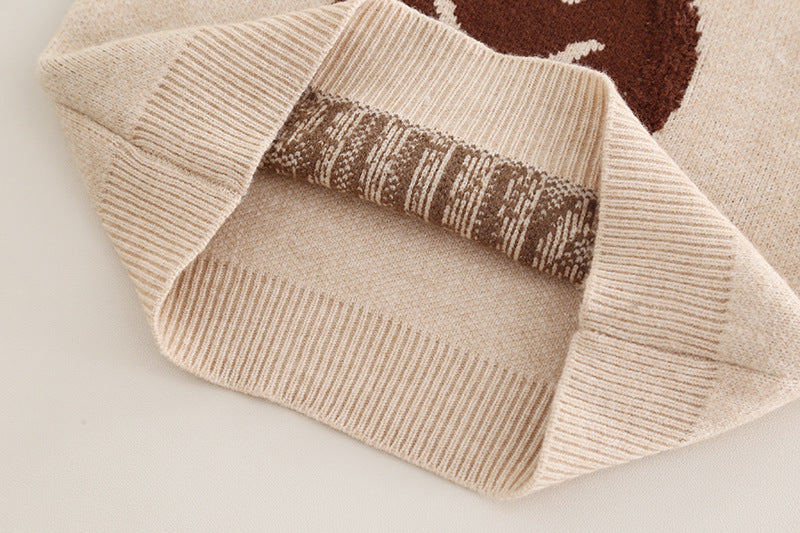 Conjunto niño 3 piezas ropa bebé invierno: camisa vaquera, suéter de lana y pantalón otoño invierno en España