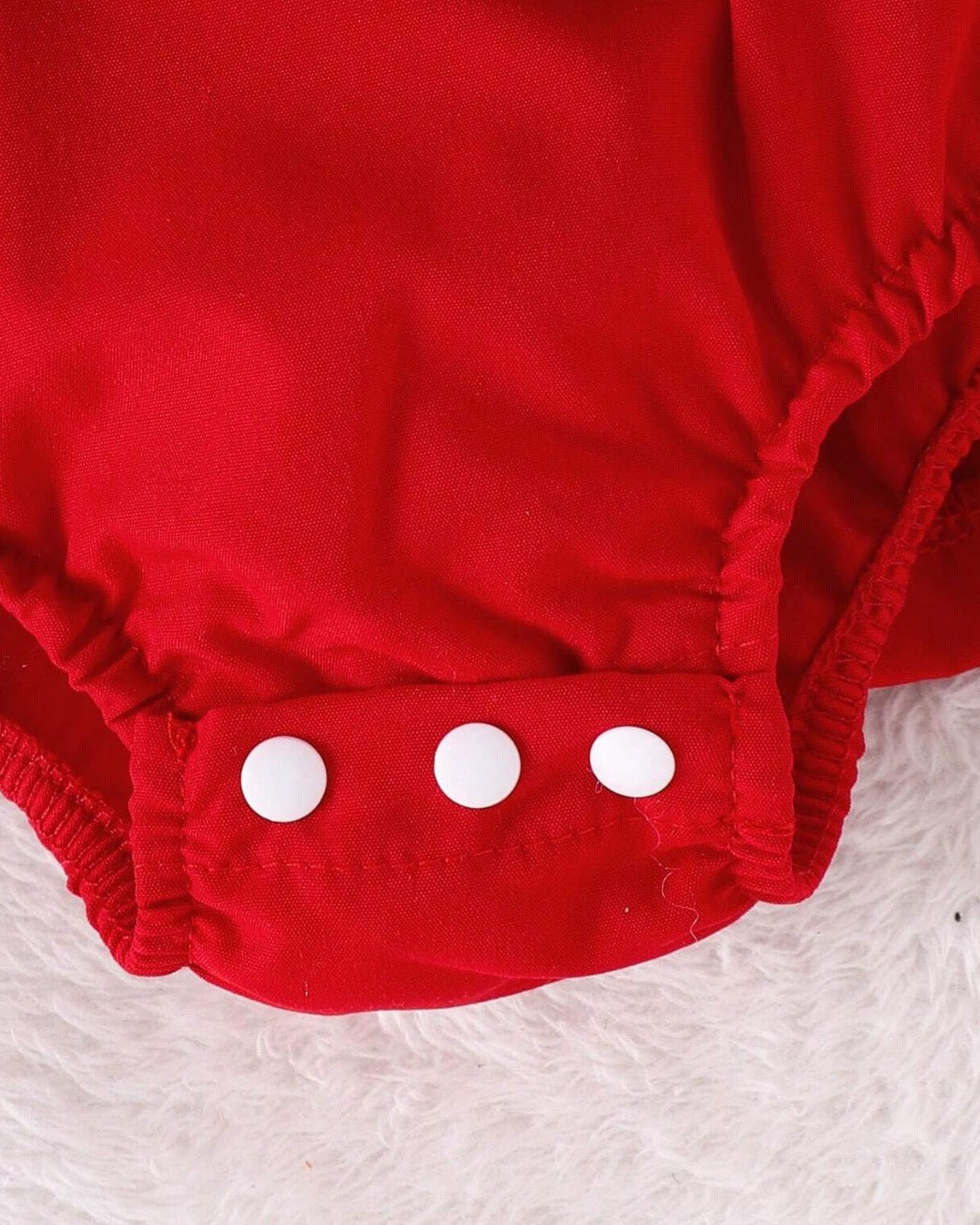 Vestido bebé niña dos piezas con lazo rojo y estampado de fresas – conjunto ropa bebé niña para fiestas en España