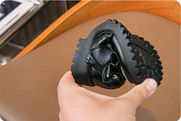 Zapato clásico elegante para niña con diseño de lazo frontal en España