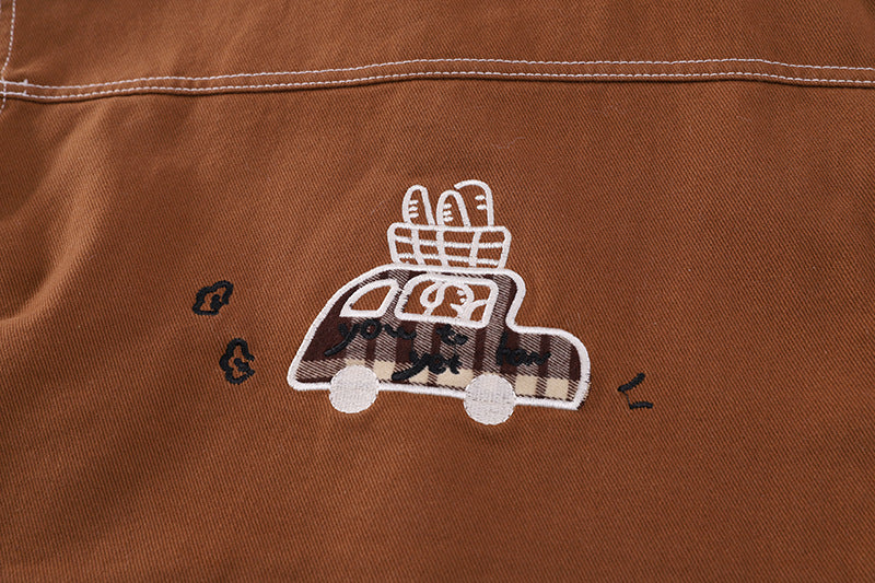Conjunto bebé 3 piezas invierno chaqueta sudadera pantalón vaquero en España