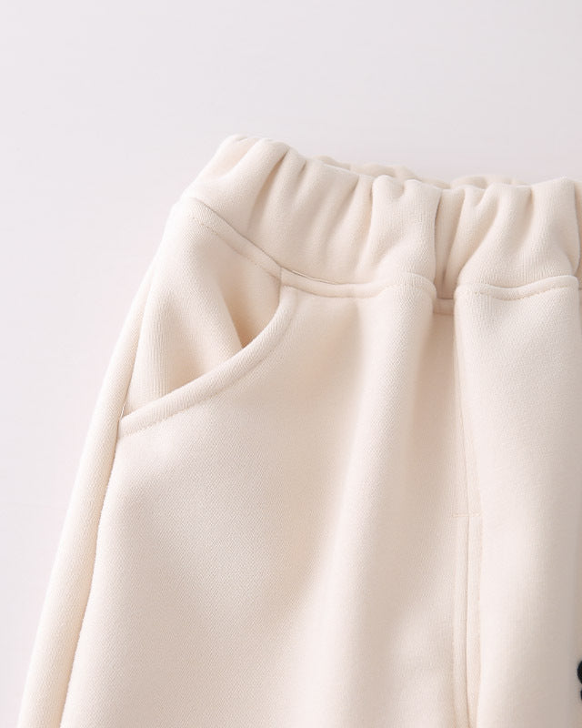 Conjunto de invierno bebé 3 piezas | ropa bebé invierno: sudadera, chaleco acolchado y pantalón con cintura elástica en España