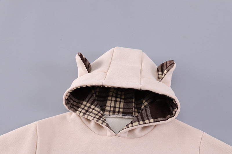 Conjunto bebé 3 piezas invierno chaqueta sudadera pantalón vaquero en España