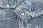 conjunto vaquero 3 piezas con chaqueta denim, camiseta de algodón y pantalón vaquero,Ideal para clima otoñal  en España