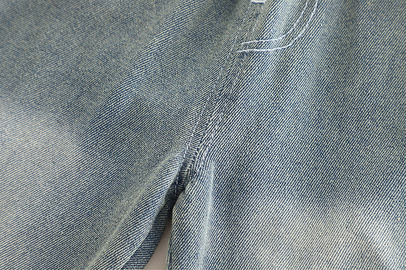 Conjunto niño 3 piezas de ropa niño: camiseta de algodón, camisa de cuadros y pantalón vaquero ancho cómodo en España