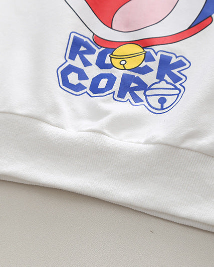 Conjunto niño 3 piezas ropa infantil: chaqueta sin mangas, sudadera Doraemon y pantalón deportivo en España