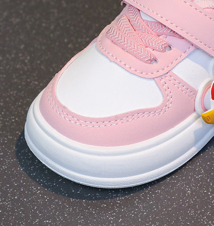 Tenis Ligeros de Panda Rosa para Niñas