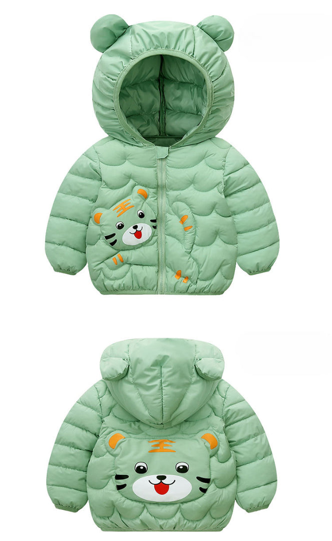 Abrigo de invierno cálido para niños.