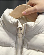 Conjunto Bebé Niño Invierno 3 Piezas  Chaqueta Acolchada, Suéter y Pantalón