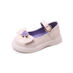 Zapato elegante para niña con lazo frontal de diseño moderno en España