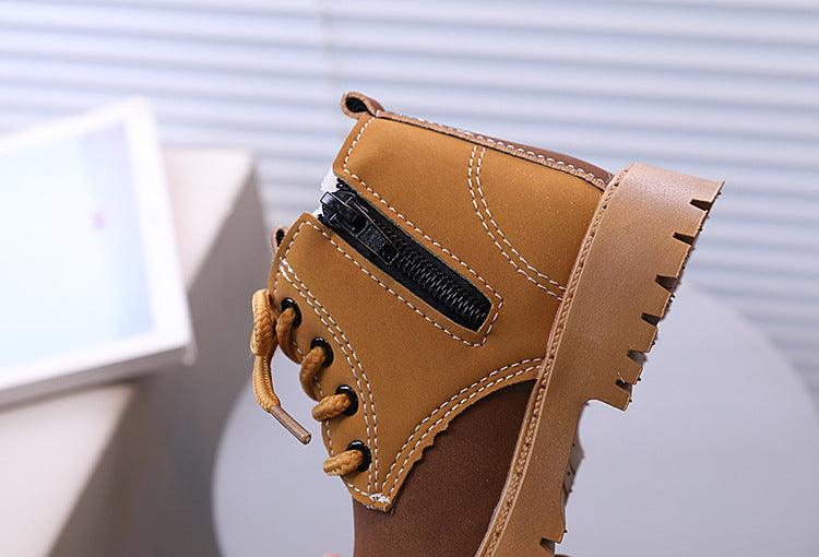Zapato de invierno con forro suave y cálido, de diseño moderno en España