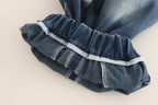 Conjunto infantil 3 piezas niño: camisa de cuadros, camiseta de algodón y pantalón vaquero en España
