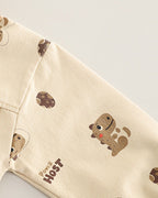 Conjunto infantil 3 piezas dinosaurios para niño: camiseta estampada, interior ligero y pantalón vaquero en España