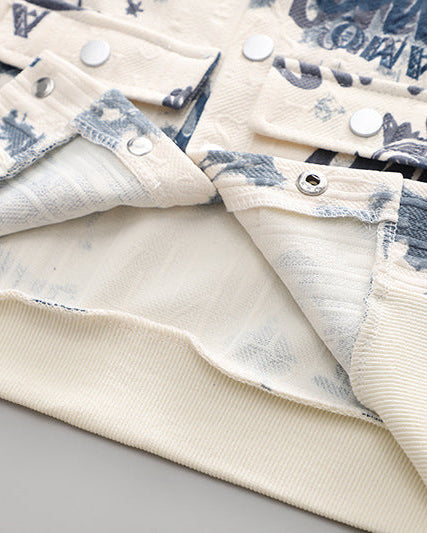 Conjunto bebé y niño 3 piezas ropa bebé: chaqueta estampada, camiseta con oso y pantalón gris cómodo en España