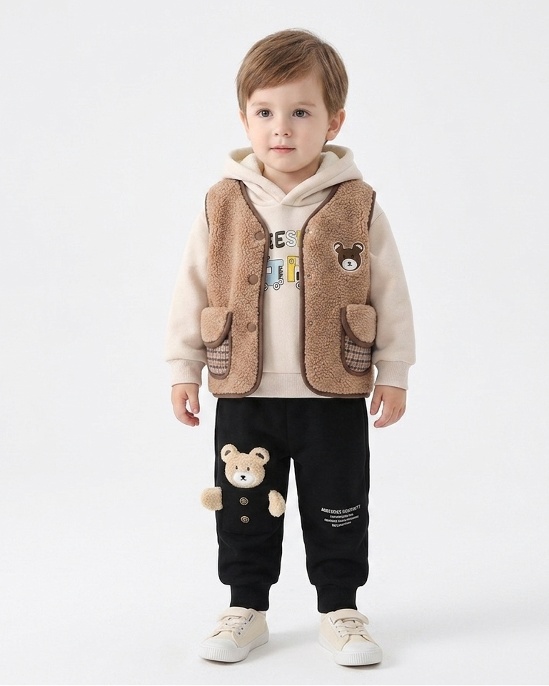 Ropa infantil invierno algodón suave práctico España