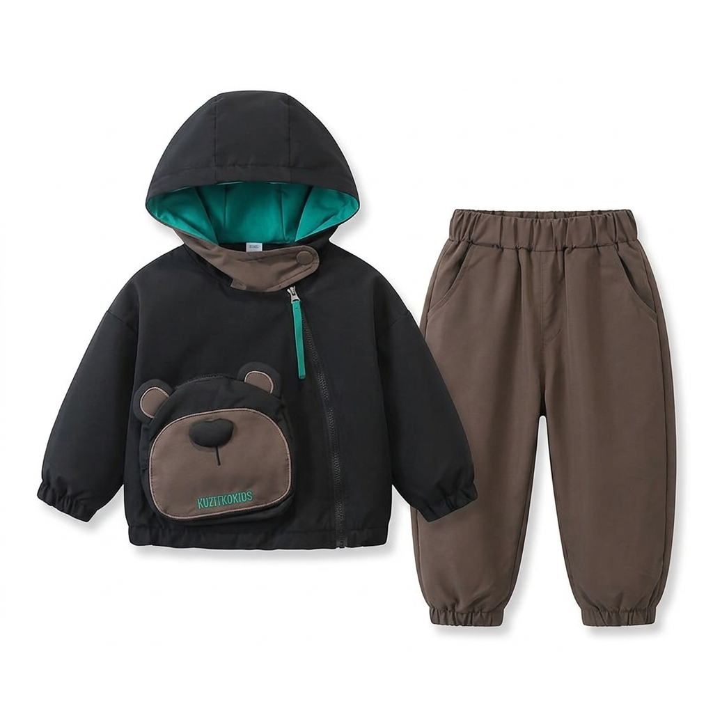 Set 2 piezas niño invierno cálido elegante España