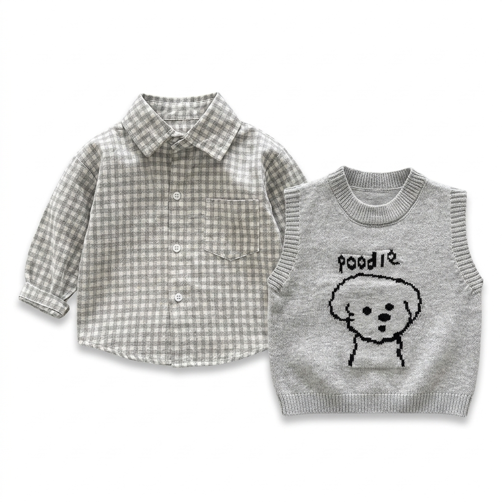 Set 3 piezas bebé invierno algodón suave barato España
