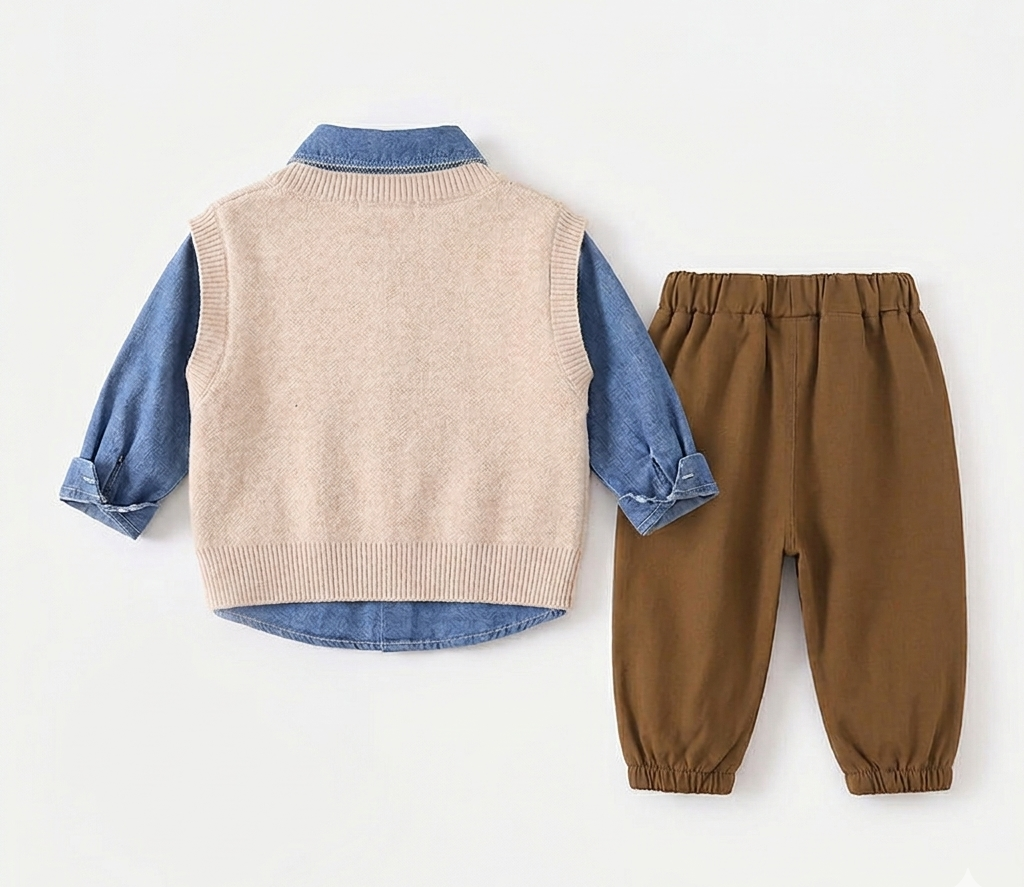 Set 3 piezas niños invierno cálido moderno España