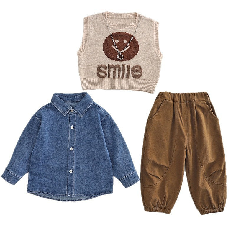 Set 3 piezas niños invierno cálido oferta España