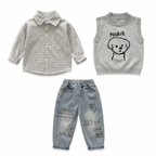 Set 3 piezas nino invierno algodón suave moderno España