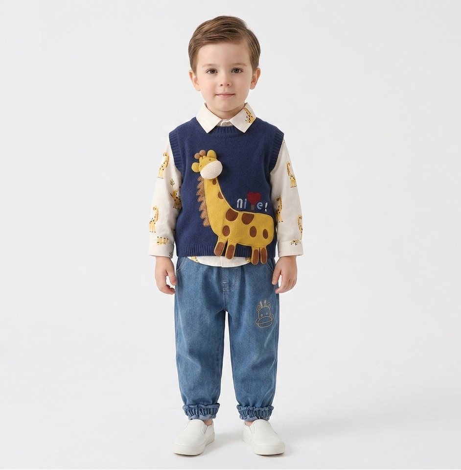 Set 3 piezas nino invierno cálido oferta España