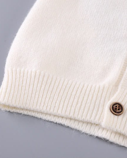 Conjunto bebé 3 piezas ropa bebé invierno: cárdigan de lana, camiseta manga larga y pantalón vaquero para niño  en España