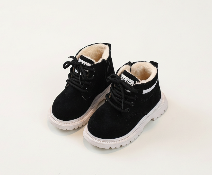 zapatos de invierno cálidos para niños