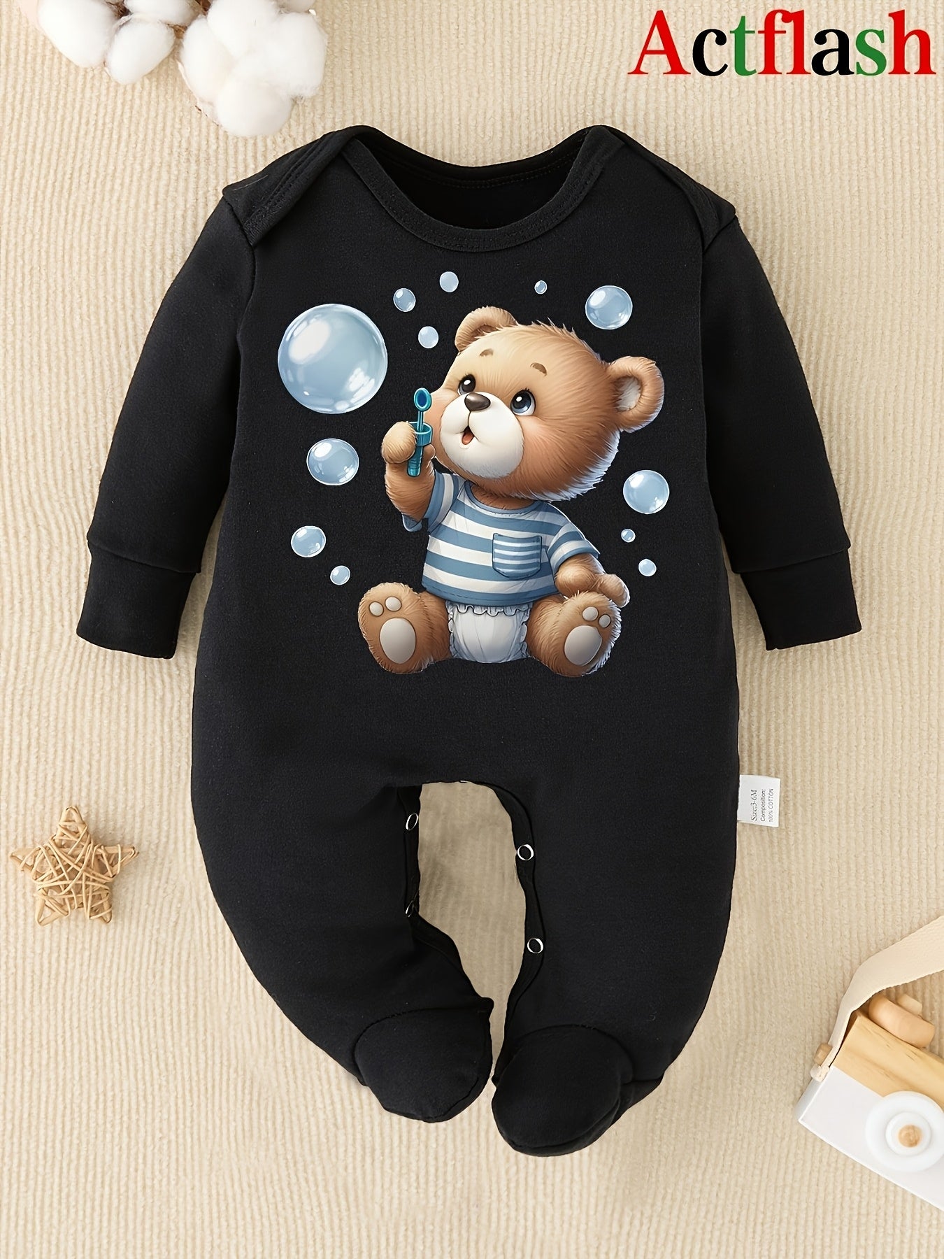 Mameluco de Oso Burbujas