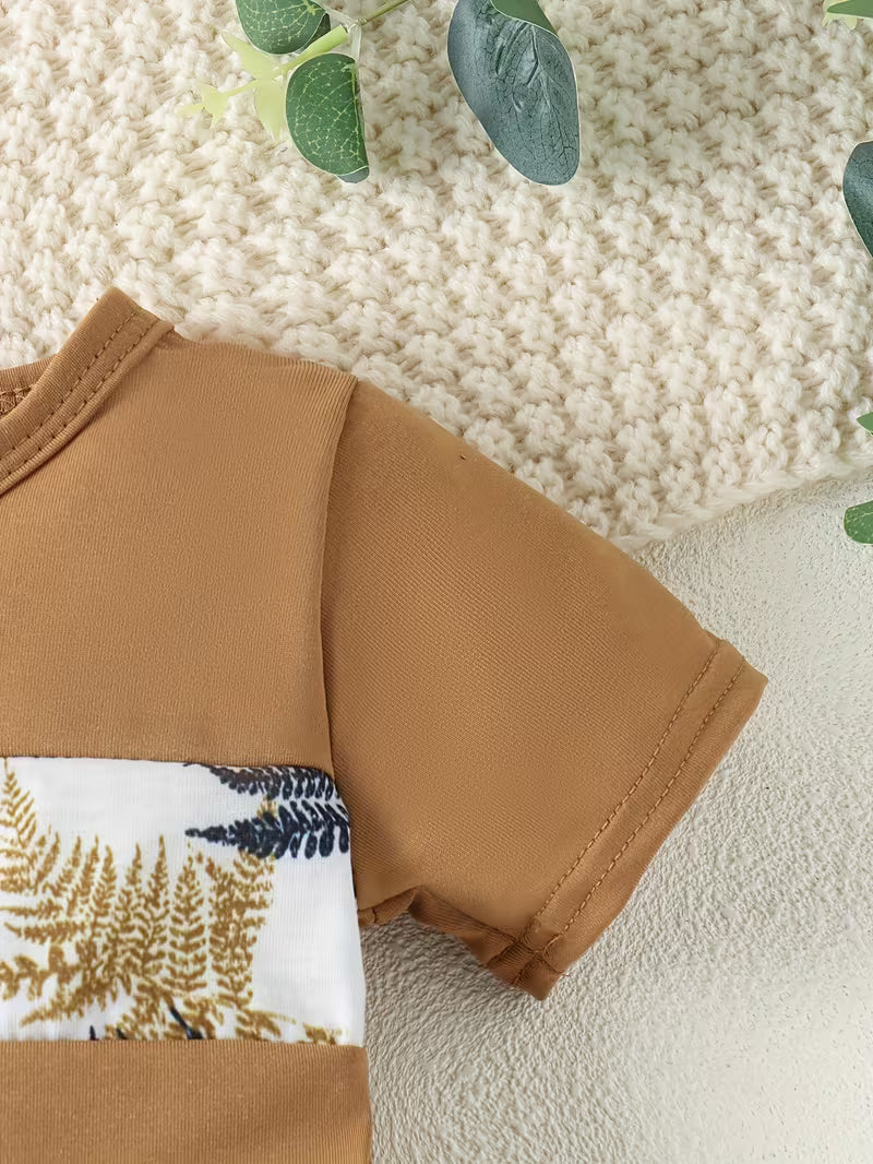 Aventura Tropical: Confort y Estilo Natural para tu Pequeño