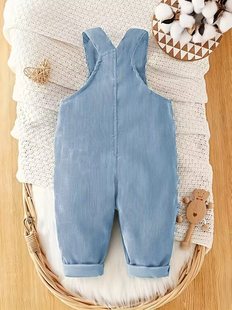 Suavidad de Pana: El Overol de Osito Perfecto