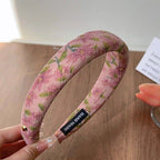 Diademas para niñas con estampados florales elegantes