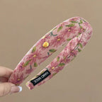 Diademas para niñas con estampados florales elegantes