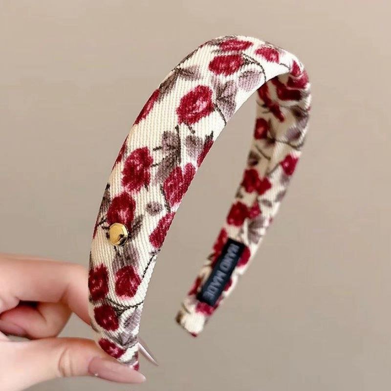 Diademas para niñas con estampados florales elegantes