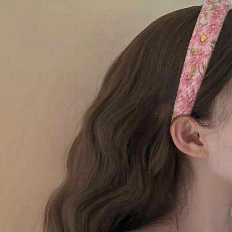 Diademas para niñas con estampados florales elegantes