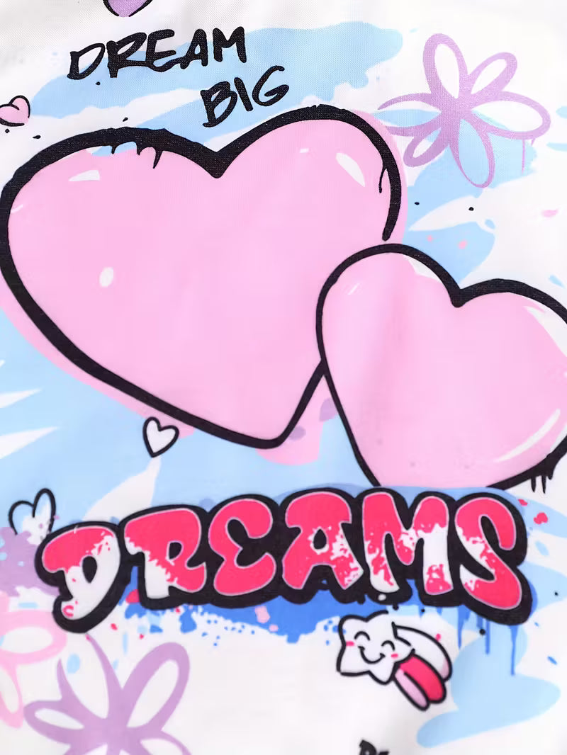 Conjunto Deportivo 'Dreams'Estilo Streetwear para niñas.