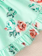 El conjunto menta y rosas que enamora este verano.