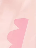 Vestido infantil con estilo escolar y bordado de conejitos