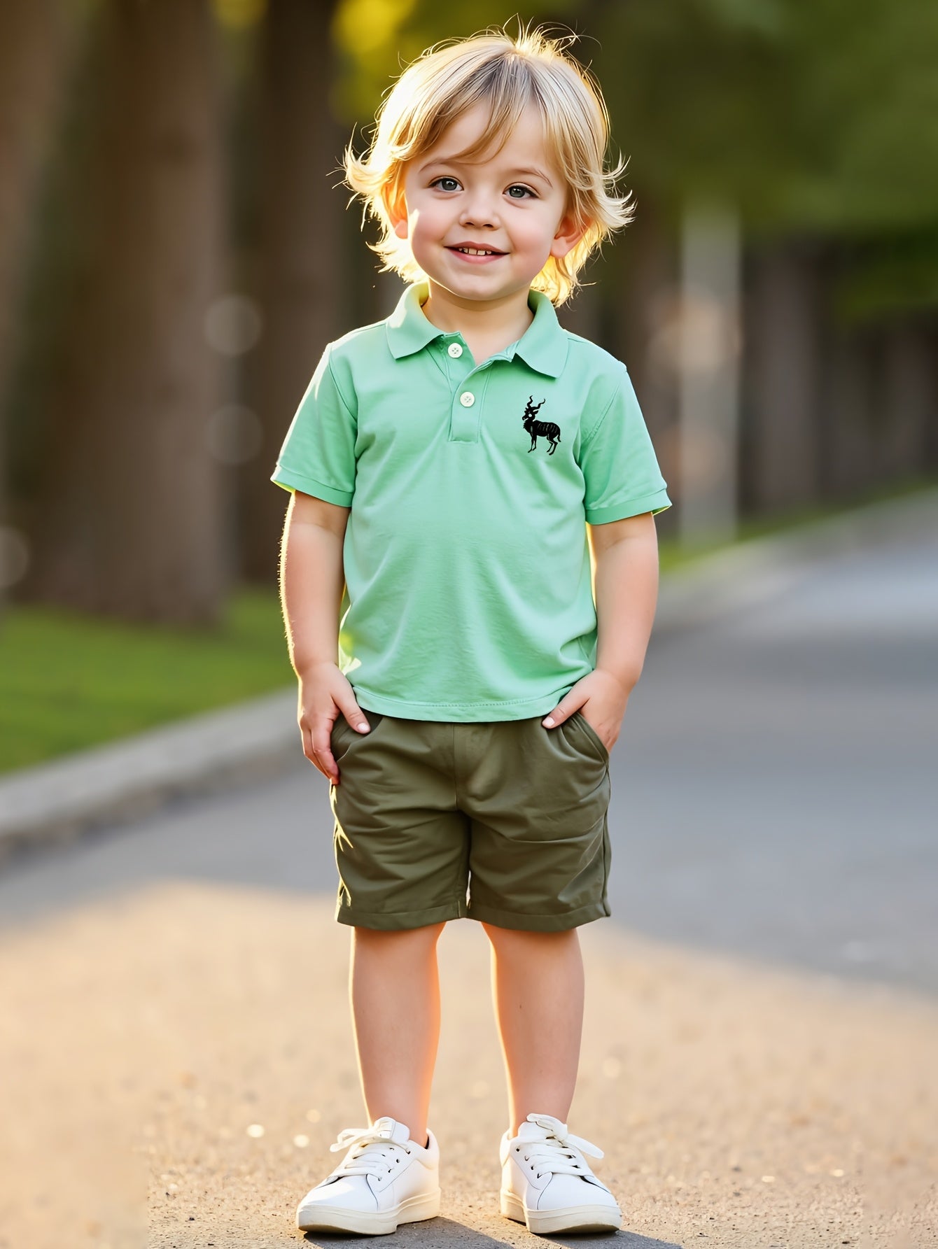 Conjunto Casual de Verano para Niños