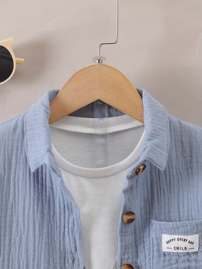 Máxima Suavidad: Conjunto de Muselina 3 Piezas