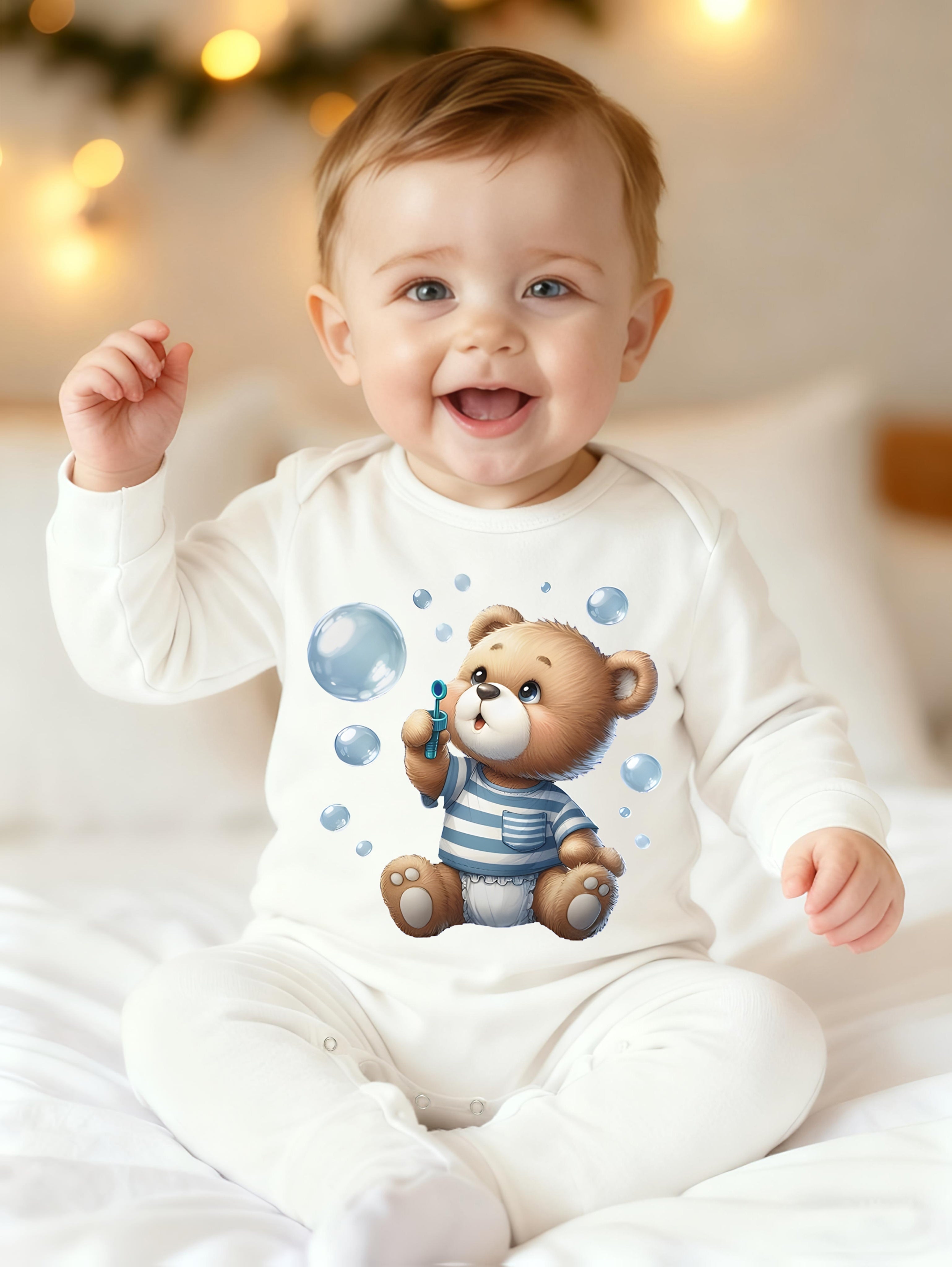 Mameluco de Oso Burbujas