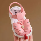 Sandalias de Mariposa con Brillos para los Primeros Pasos