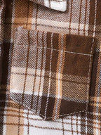 Conjunto niño 2 piezas camisa de cuadros y pantalón vaquero cómodo ropa infantil otoño invierno en España