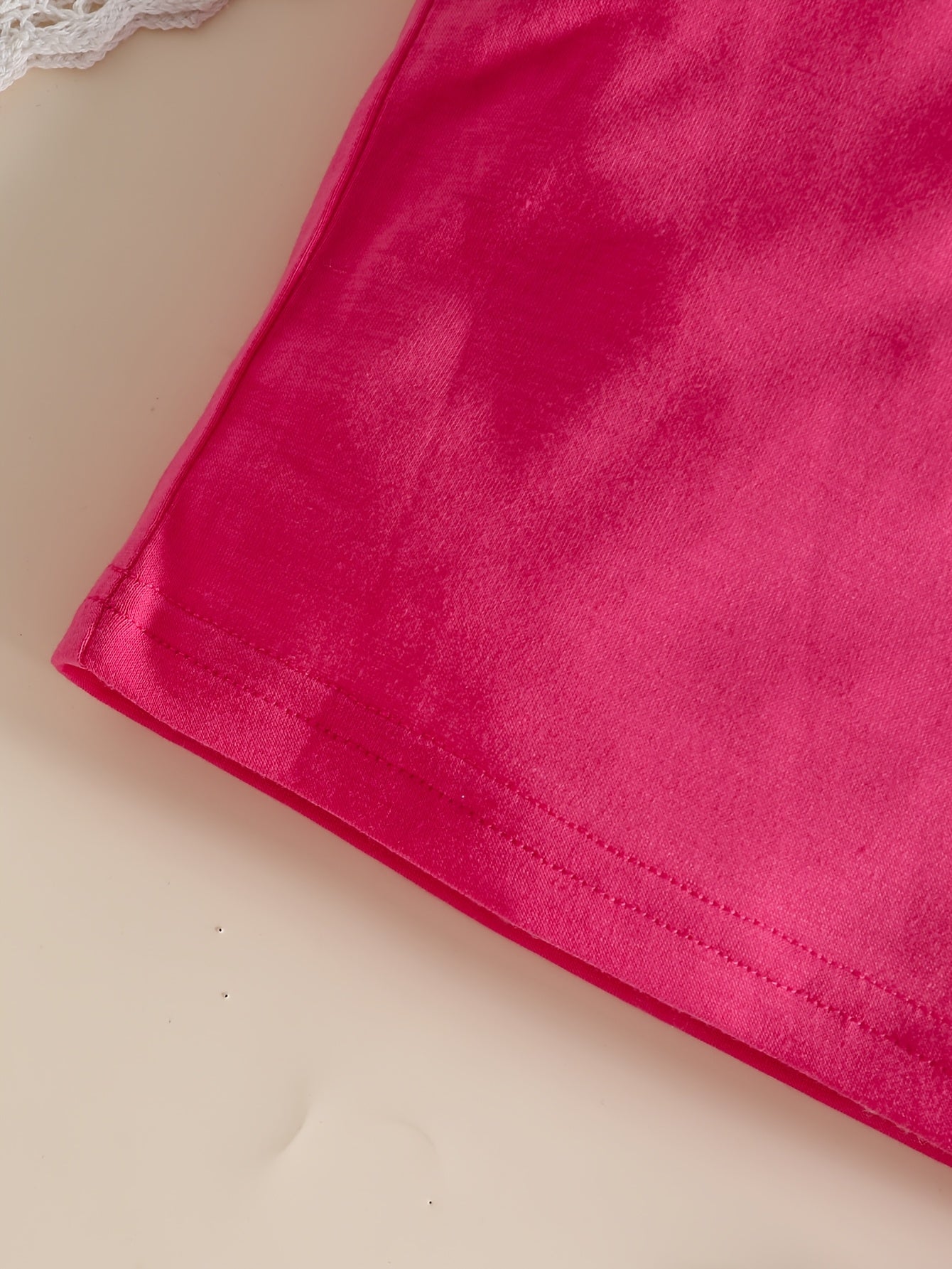 Camiseta sin Mangas Rosa con Corazón de Leopardo para Niña