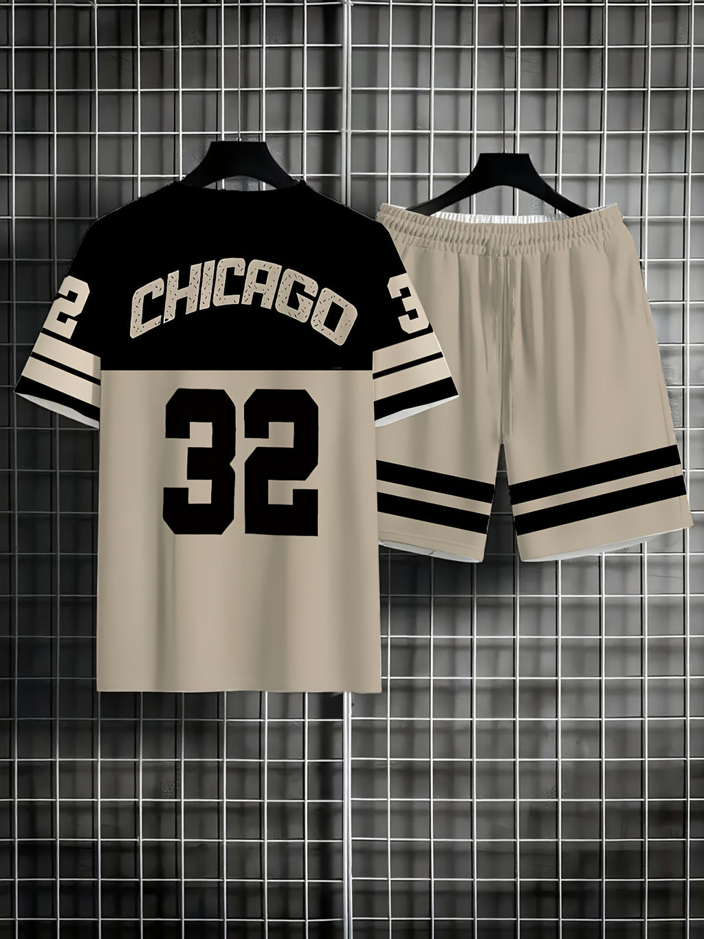 Conjunto Casual "Chicago 32" - 2 Piezas (Camiseta y Short)