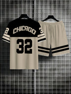 Conjunto Casual "Chicago 32" - 2 Piezas (Camiseta y Short)