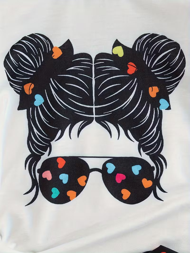 Top de volantes y falda mágica para días especiales