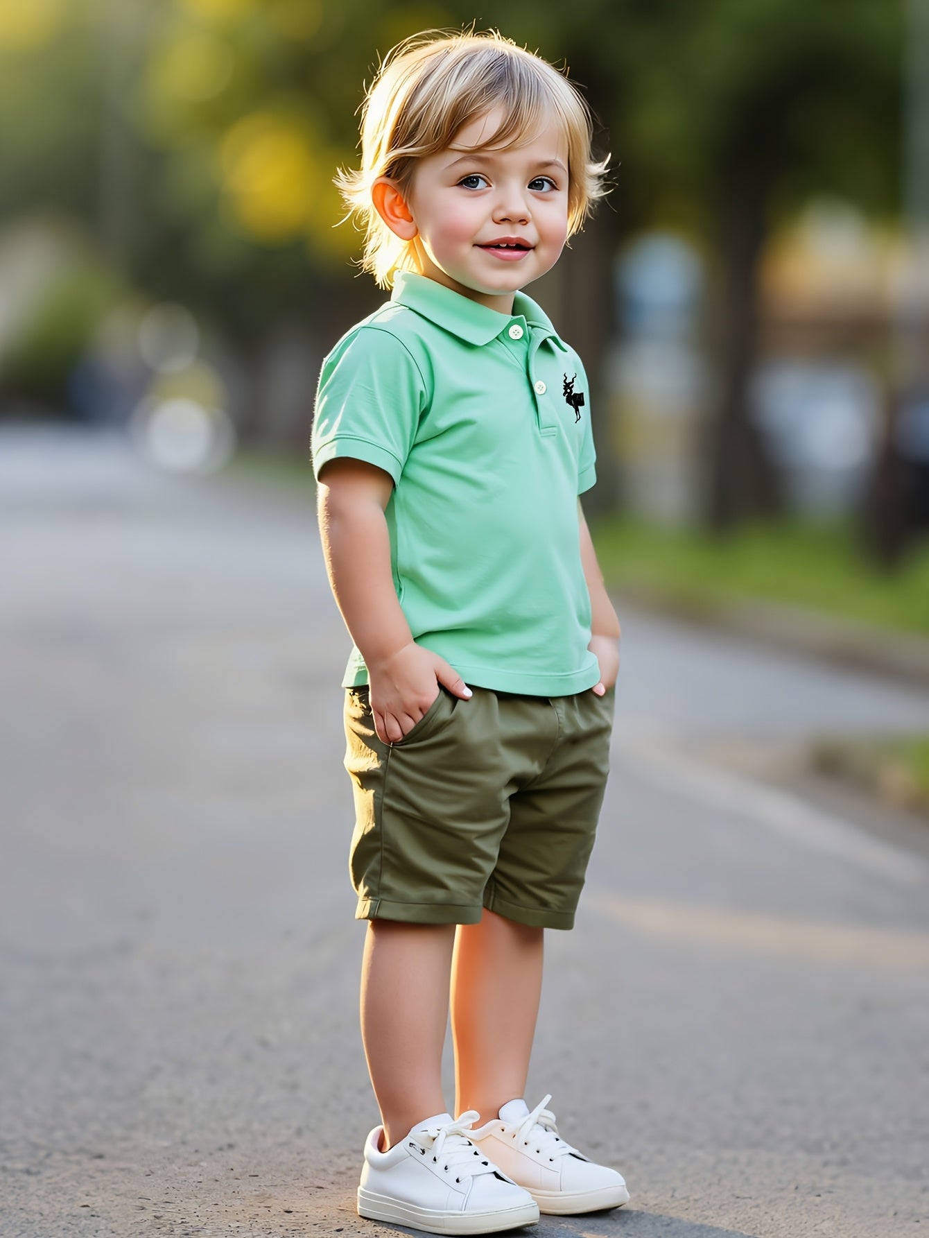 Conjunto Casual de Verano para Niños
